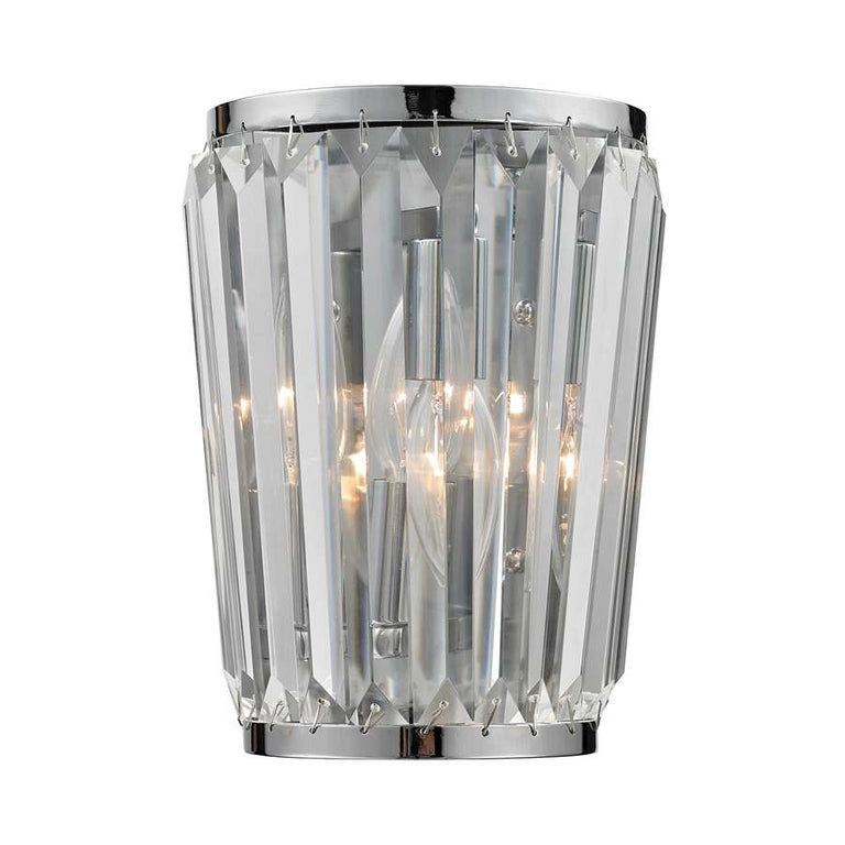 Elk Lighting Vienna 2- Light Wall Sconce in Polished Chrome