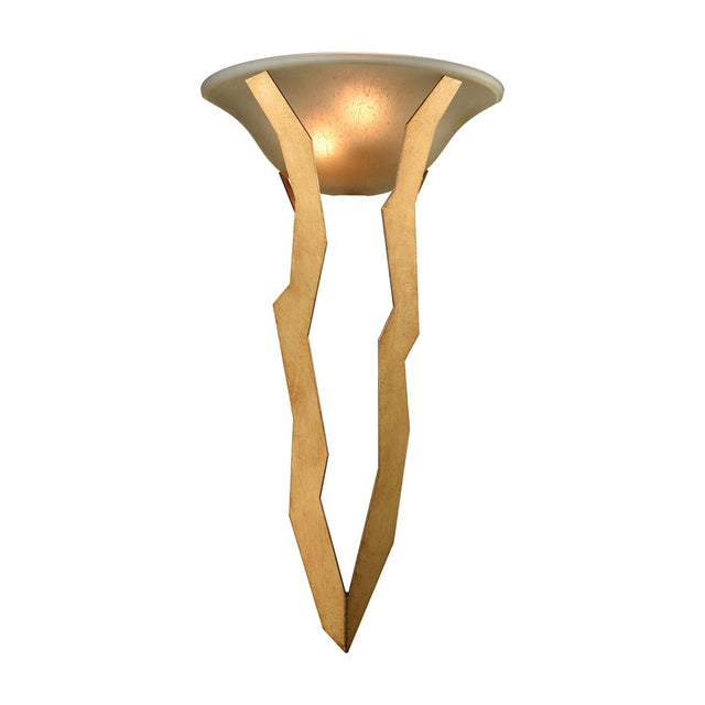 ELK Twin Branch 2 Light Wall Sconce in Antique Gold Leaf