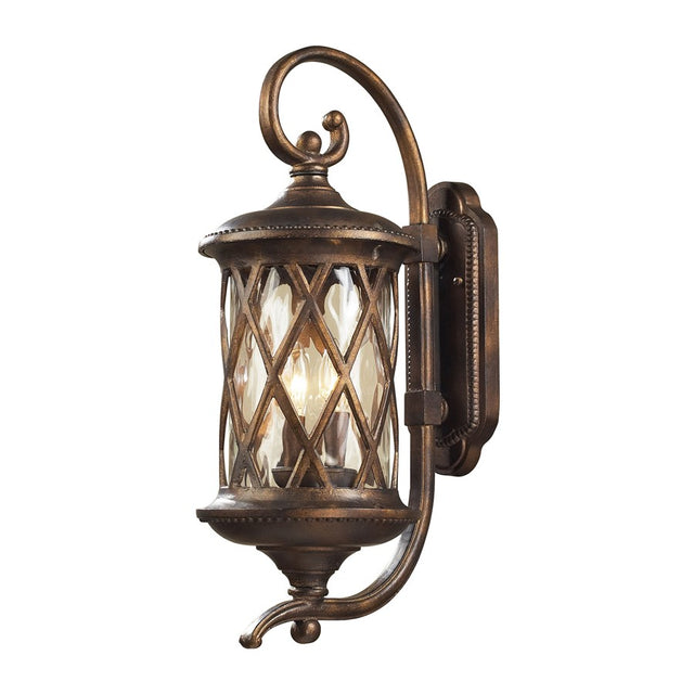 Elk Lighting Barrington Gate Outdoor Sconce in Hazelnut Bronze