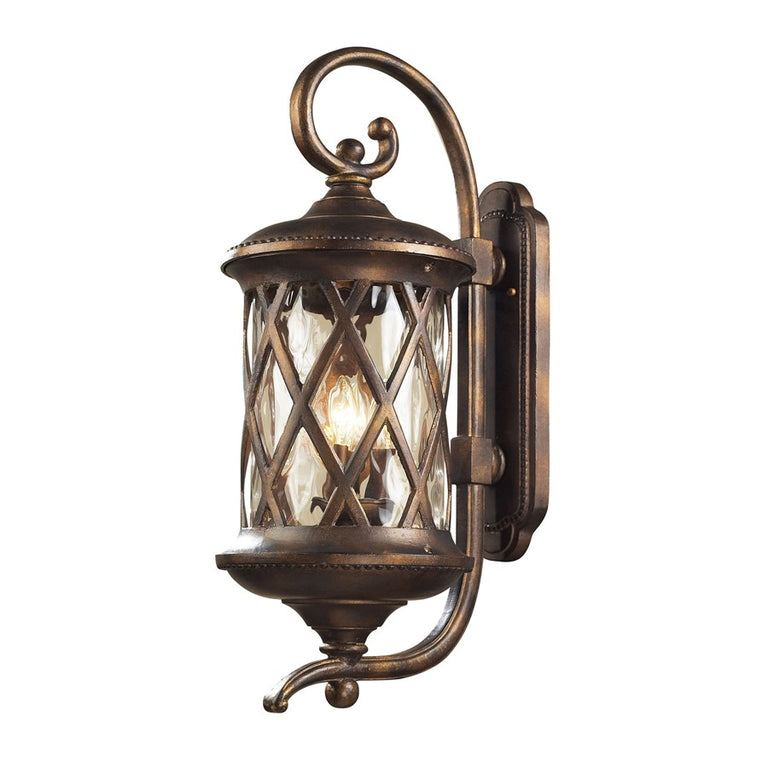 Elk Lighting Barrington Gate Outdoor Sconce in Hazelnut Bronze
