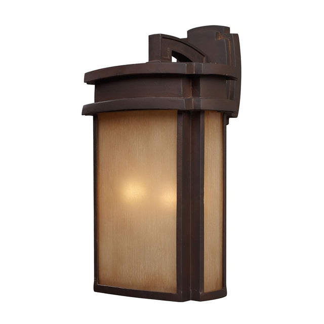 Elk Lighting Sedona 2 Light Sconce in Clay Bronze