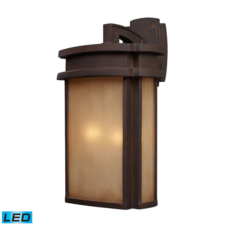 Elk Lighting Sedona 2 Light Sconce in Clay Bronze