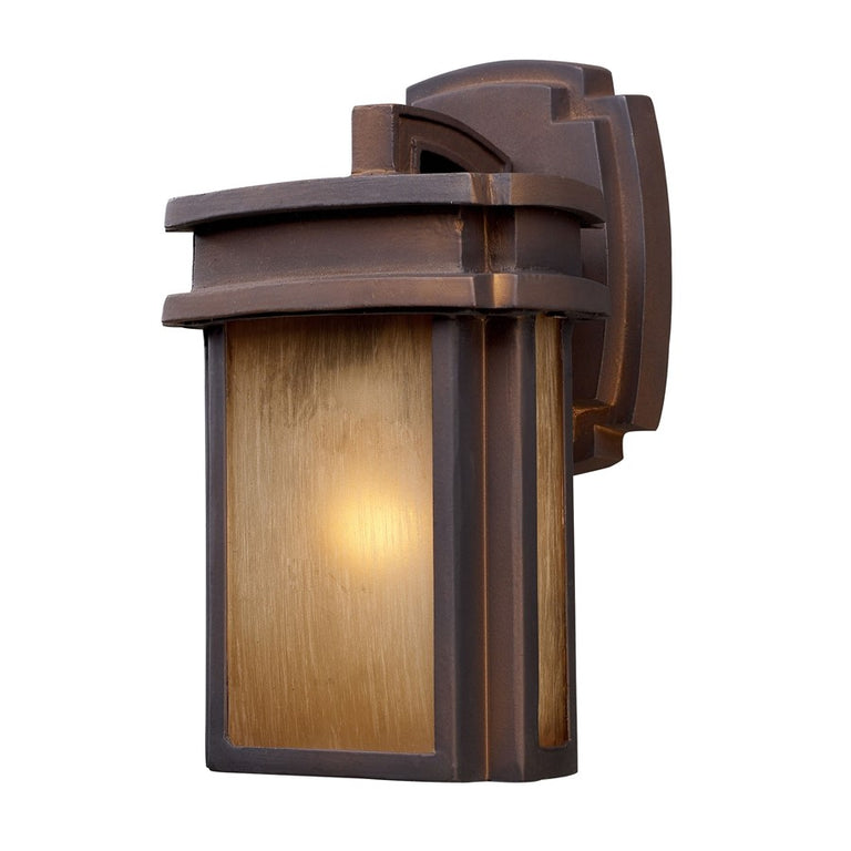 Elk Lighting Sedona 1-Light Outdoor Sconce in Hazelnut Bronze