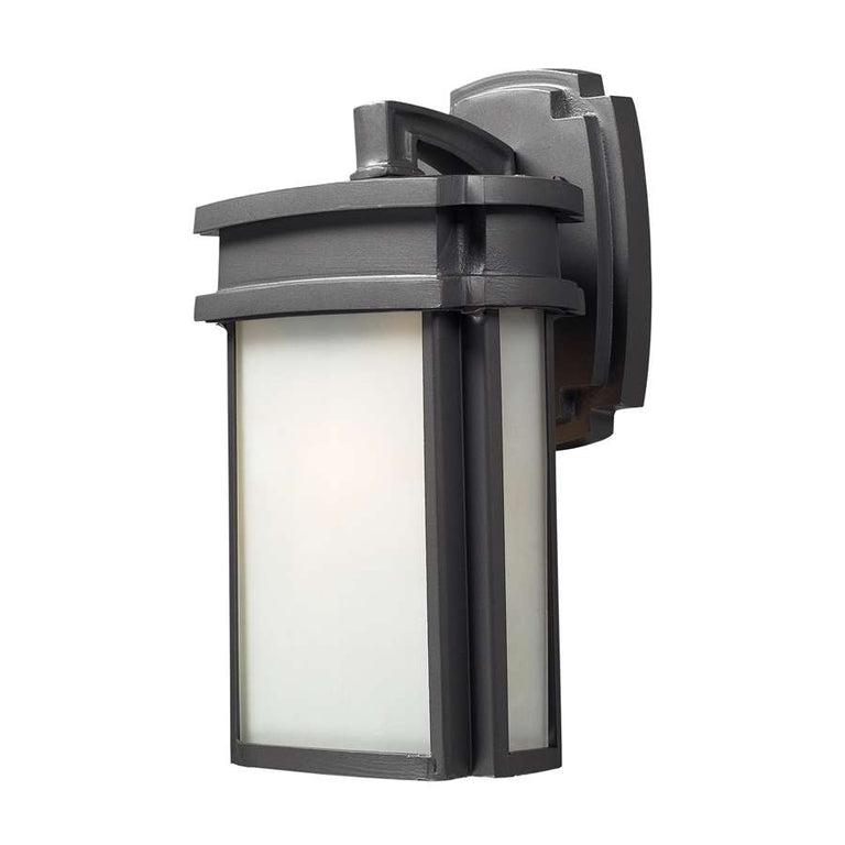 Elk Lighting Sedona 1- Light Outdoor Sconce in Graphite