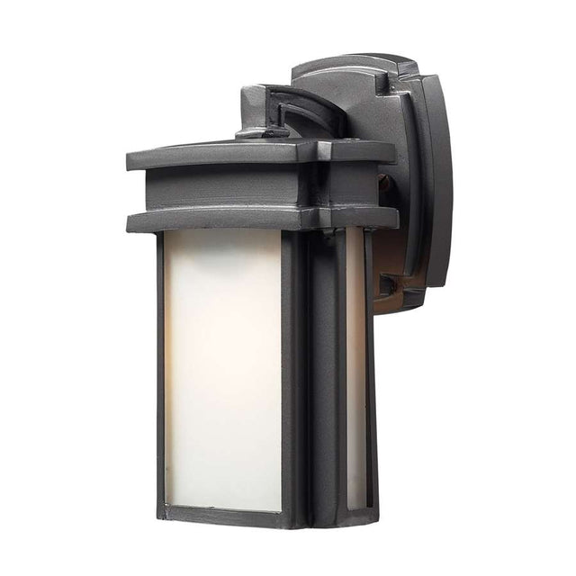 Elk Lighting Sedona 1- Light Outdoor Sconce in Graphite