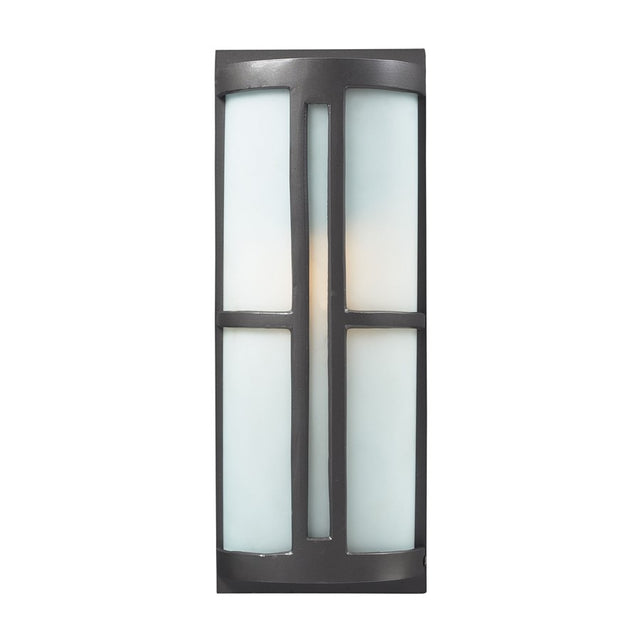 Elk Lighting Trevot Outdoor Sconce in Graphite