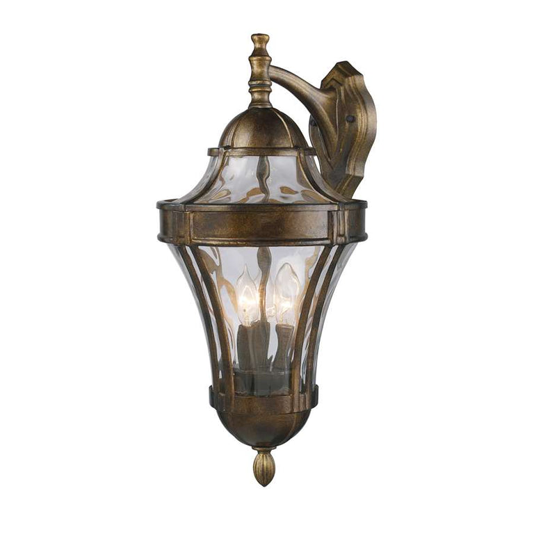 Elk Lighting Towson 3-Light Outdoor Sconce in Hazelnut Bronze