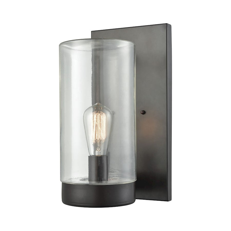 ELK Ambler 1 Lt Outdoor Wall Sconce, Oil Rubbed Bronze