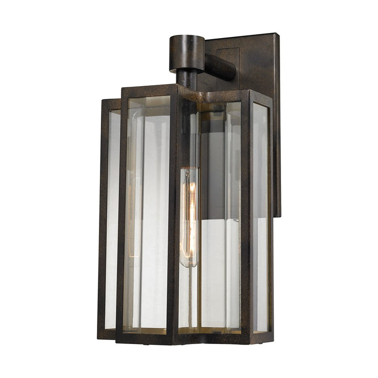 ELK Lighting Bianca 1 Light Outdoor Sconce Hazelnut Bronze