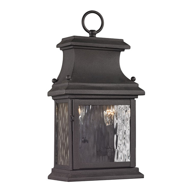Elk Lighting Forged Provincial Collection 2 Light Outdoor Sconce
