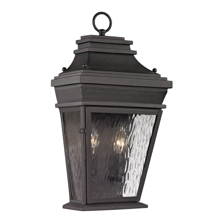 Elk Lighting Forged Provincial Collection 2 Light Outdoor Sconce
