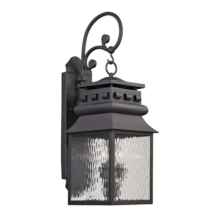 Elk Lighting Forged Lancaster Collection 2 Light Outdoor Sconce