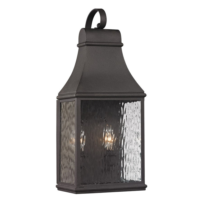Elk Lighting Forged Jefferson Collection 2 Light Outdoor Sconce