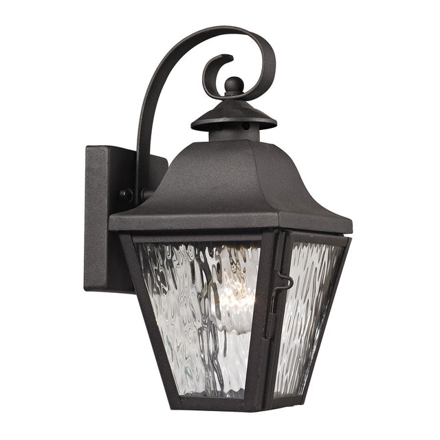 Elk Lighting Forged Brookridge Collection Outdoor Sconce