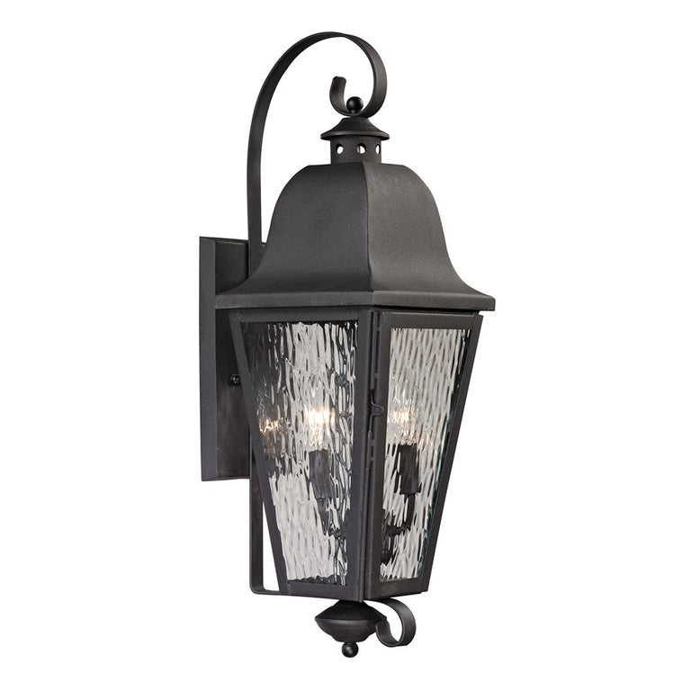 Elk Lighting Forged Brookridge Collection Outdoor Sconce