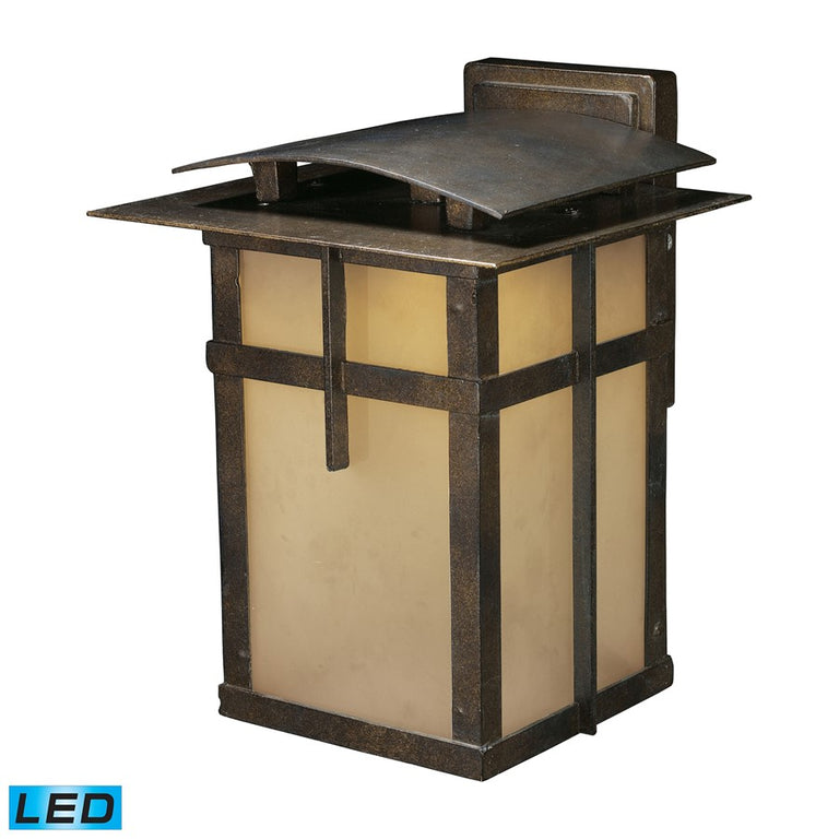 Elk Lighting San Fernando 1-Light Title 24 Compliant LED Outdoor Sconce