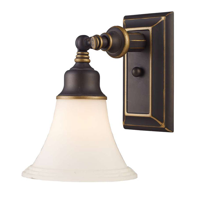 Elk Lighting Lurray 1-Light Sconce in Aged Bronze