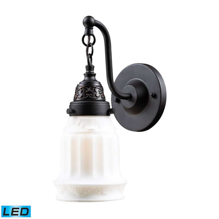 Elk Lighting Quinton Parlor Oiled Bronze Sconce